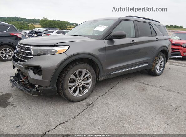 1FMSK8DHXMGC42837 2021 FORD EXPLORER Gray 