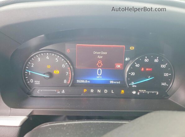 1FMSK8DHXNGA21014 2022 FORD EXPLORER Silver Widok zestawu wskaźników