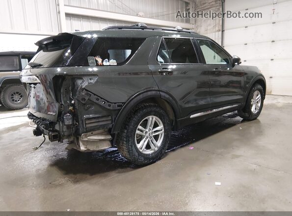 1FMSK8DHXNGA78667 2022 FORD EXPLORER Gray Trasero derecho