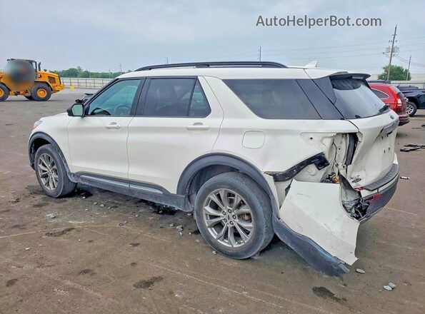 1FMSK8DHXNGA88986 2022 FORD EXPLORER White Rear left
