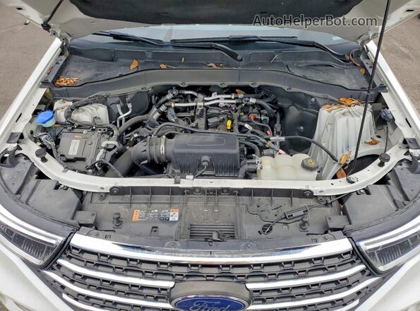 1FMSK8DHXNGA88986 2022 FORD EXPLORER White Engine compartment view