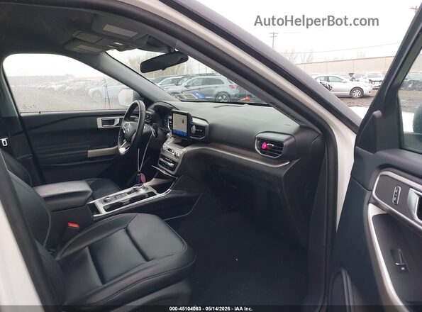 1FMSK8DHXPGA89235 2023 FORD EXPLORER Белый Вид салона спереди