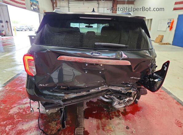 1FMSK8DHXRGA38692 2024 FORD EXPLORER Green Widok z tyłu