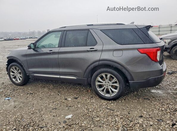 1FMSK8FH0LGC46536 2020 FORD FORD EXPLORER Gray Задня ліва чверть