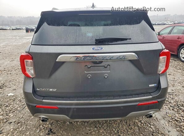 1FMSK8FH0LGC46536 2020 FORD FORD EXPLORER Gray Вид ззаду