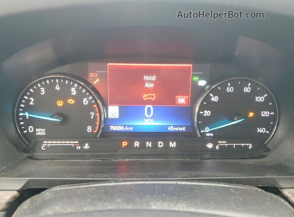 1FMSK8FH0LGC46536 2020 FORD FORD EXPLORER Gray Вид щитка приладів