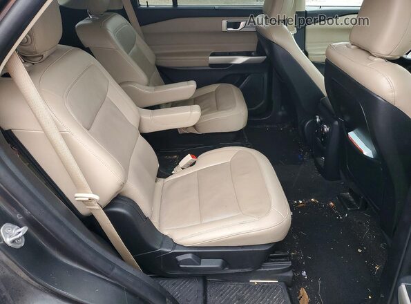 1FMSK8FH0LGC46536 2020 FORD FORD EXPLORER Gray Вид задньої частини салону