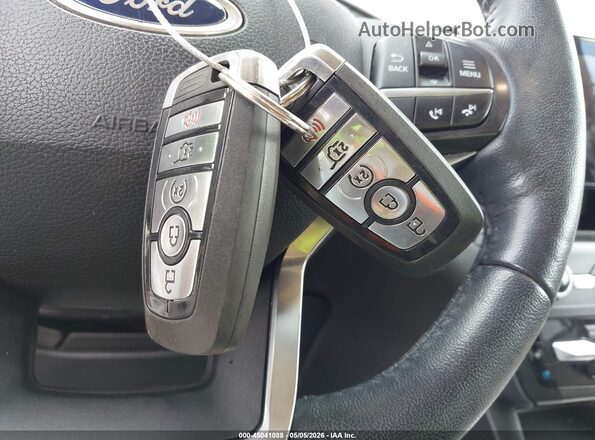 1FMSK8FH1LGC29874 2020 FORD FORD EXPLORER Red Вид панелі приладів