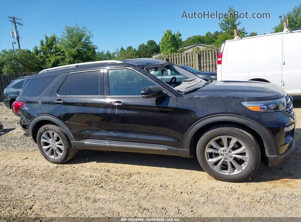 1FMSK8FH1MGA85969 2021 FORD EXPLORER Черный Панорамный вид салона 360°