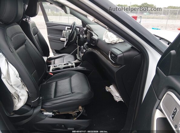 1FMSK8FH1MGB18890 2021 FORD EXPLORER White წინა სალონის ხედი