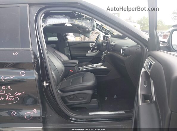 1FMSK8FH1PGC04480 2023 FORD FORD EXPLORER Black Front interior view
