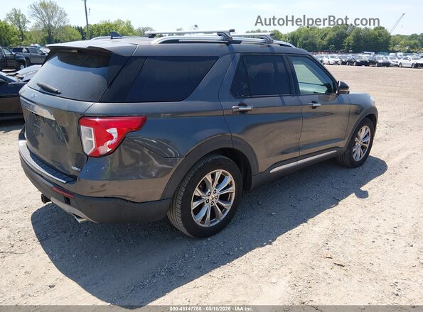 1FMSK8FH2LGC00612 2020 FORD EXPLORER Gray Tył prawy