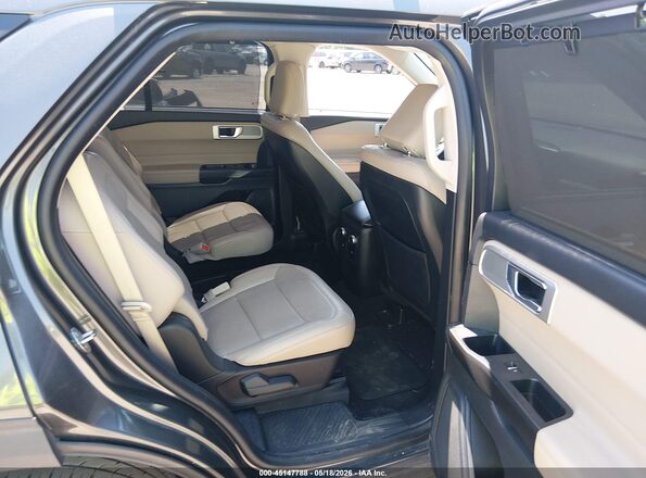 1FMSK8FH2LGC00612 2020 FORD EXPLORER Gray Widok naklejki z numerem VIN