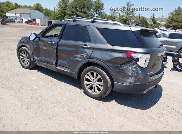 1FMSK8FH2LGC00612 2020 FORD EXPLORER Gray Tył lewy