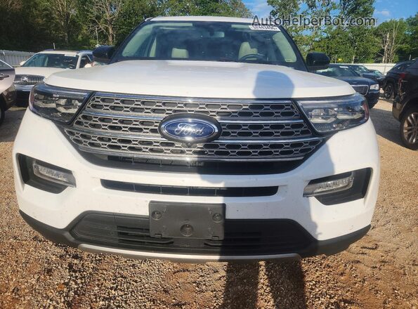 1FMSK8FH2MGC00997 2021 FORD EXPLORER White Դիմացի տեսք