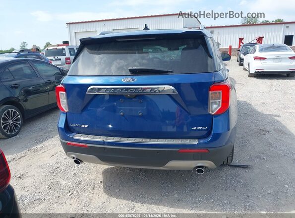 1FMSK8FH4MGB16664 2021 FORD EXPLORER Blue 