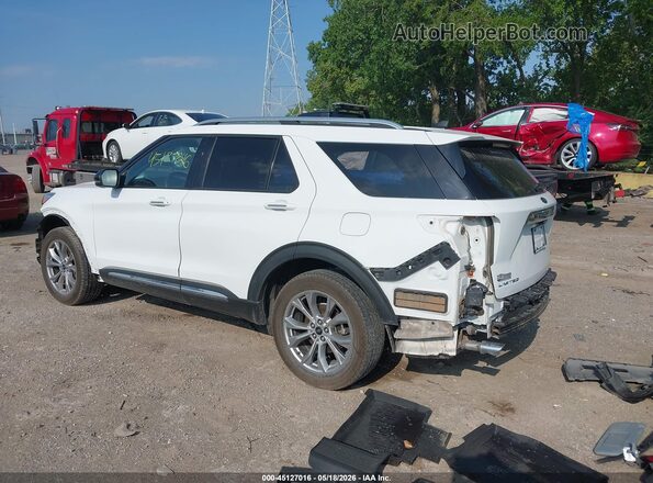 1FMSK8FH4MGB34033 2021 FORD EXPLORER White უკანა მარცხენა
