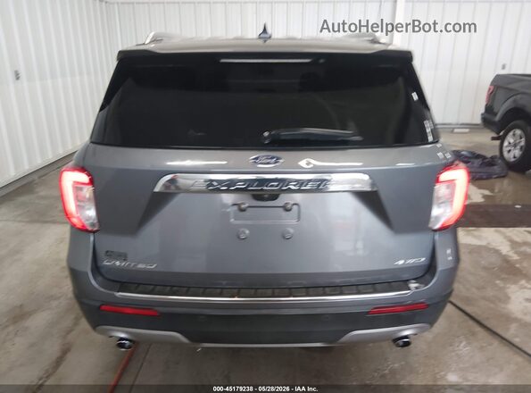 1FMSK8FH4MGB72586 2021 FORD EXPLORER Серый 