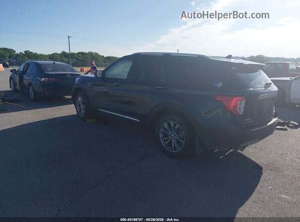 1FMSK8FH5NGC05094 2022 FORD EXPLORER Black Задня ліва чверть
