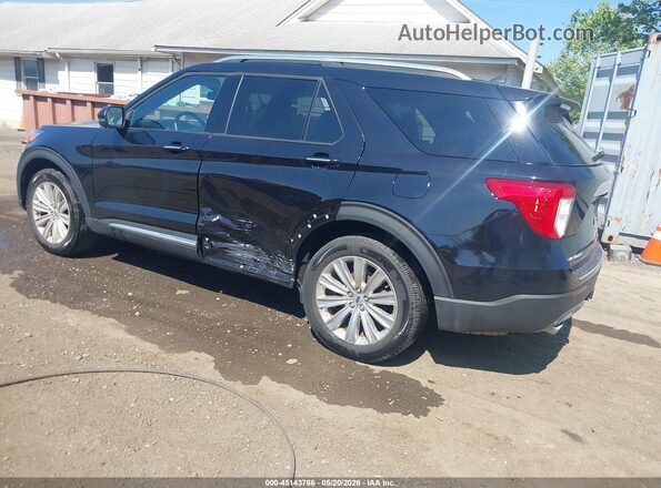 1FMSK8FH6PGA53572 2023 FORD EXPLORER Black Задня ліва чверть