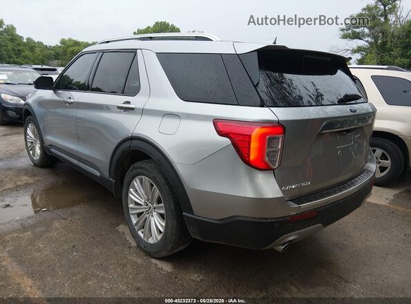 1FMSK8FH7LGC90369 2020 FORD EXPLORER Silver უკანა მარცხენა