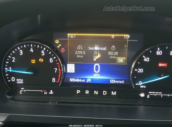 1FMSK8FH7LGC90369 2020 FORD EXPLORER Silver უკანა სავარძლების ხედი