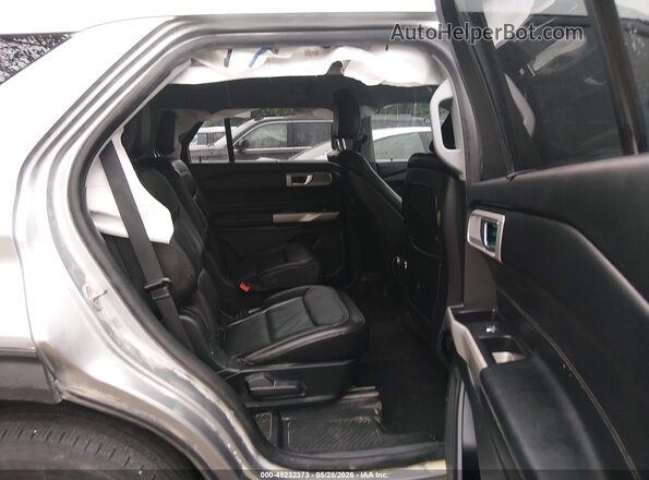 1FMSK8FH7LGC90369 2020 FORD EXPLORER Silver VIN კოდის სტიკერის ხედი