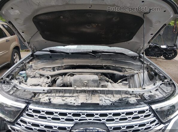 1FMSK8FH7LGC90369 2020 FORD EXPLORER Silver უკანა ხედი