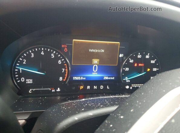1FMSK8FH7NGC05095 2022 FORD EXPLORER Red Սարքավորումների վահանակի տեսք