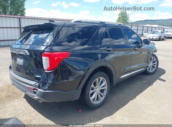 1FMSK8FH8LGC04776 2020 FORD EXPLORER Black უკანა მარჯვენა
