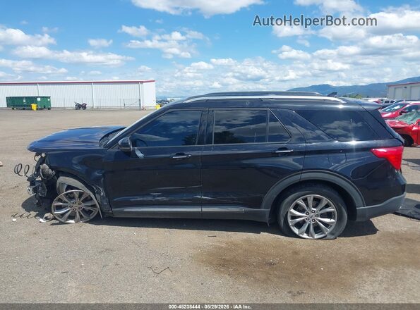 1FMSK8FH8LGC04776 2020 FORD EXPLORER Black უკანა სალონის ხედი