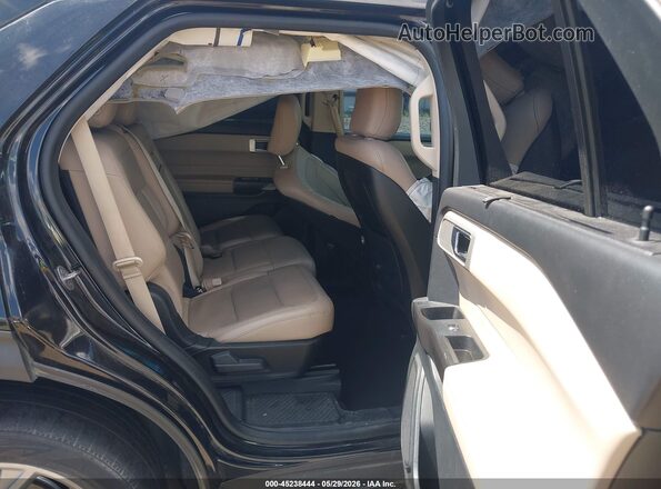 1FMSK8FH8LGC04776 2020 FORD EXPLORER Black VIN კოდის სტიკერის ხედი