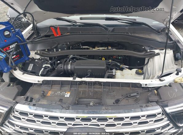 1FMSK8FH8MGA88464 2021 FORD EXPLORER White Vista trasera