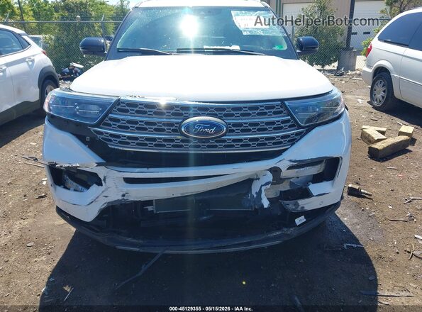 1FMSK8FH8MGA88464 2021 FORD EXPLORER White Vista frontal