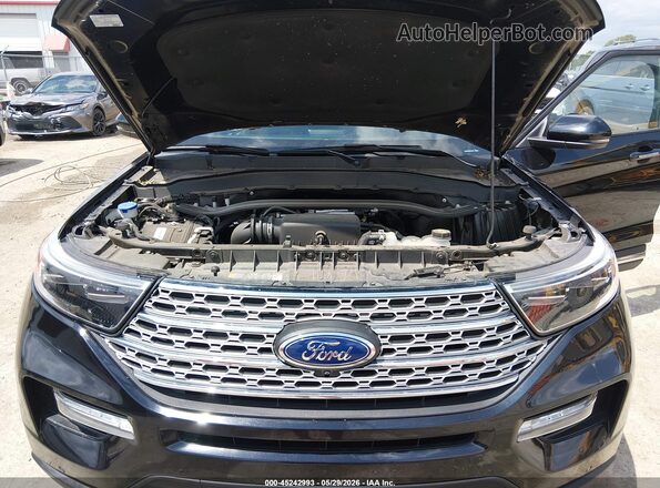 1FMSK8FHXNGA38943 2022 FORD EXPLORER Black Vista trasera