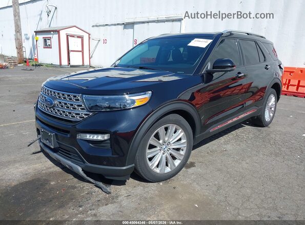 1FMSK8FHXNGB79270 2022 FORD FORD EXPLORER Black Front left