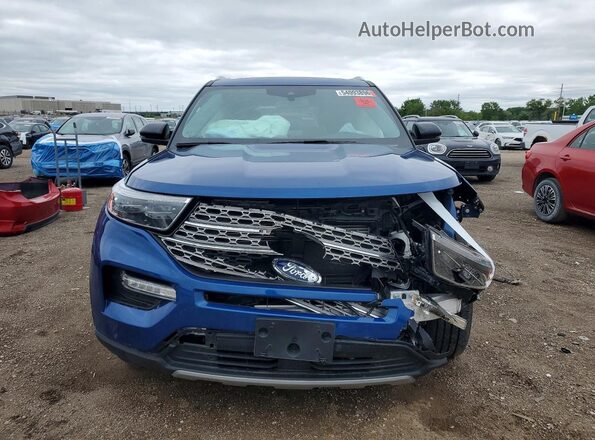 1FMSK8FHXNGC05124 2022 FORD EXPLORER Blue 