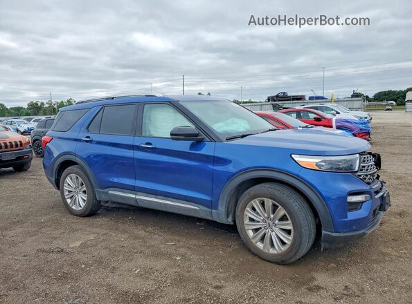 1FMSK8FHXNGC05124 2022 FORD EXPLORER Blue 