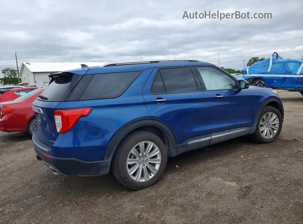 1FMSK8FHXNGC05124 2022 FORD EXPLORER Blue 