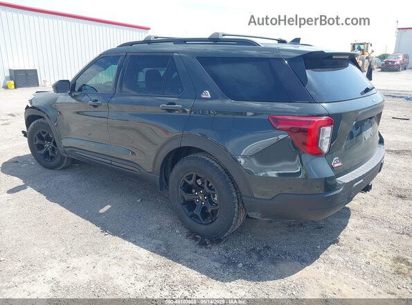 1FMSK8JH1PGB61332 2023 FORD EXPLORER Green Հետևի ձախ