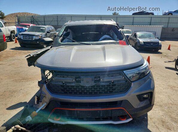 1FMSK8JH2NGA98612 2022 FORD EXPLORER Charcoal Դիմացի տեսք