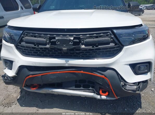 1FMSK8JH3NGA62248 2022 FORD FORD EXPLORER White Vista frontal