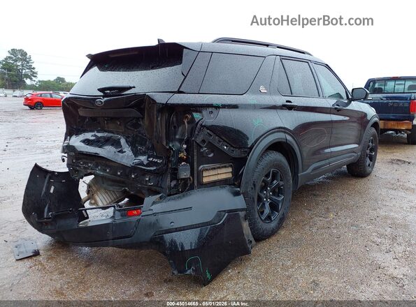 1FMSK8JH4MGC36410 2021 FORD FORD EXPLORER Черный Задняя правая четверть