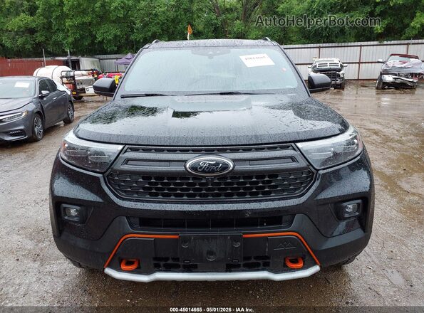 1FMSK8JH4MGC36410 2021 FORD FORD EXPLORER Черный Вид задней части салона