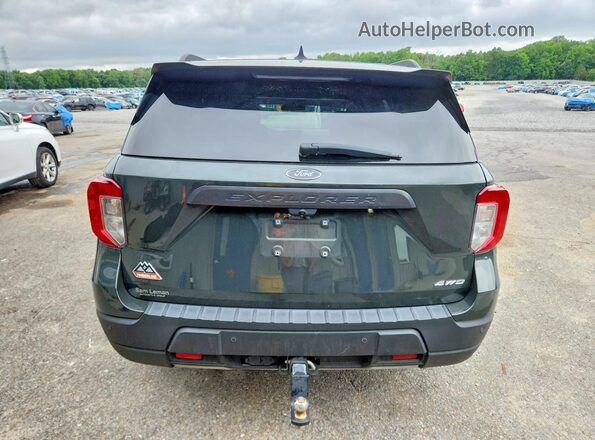 1FMSK8JH9NGA95545 2022 FORD FORD EXPLORER Серый Вид сзади
