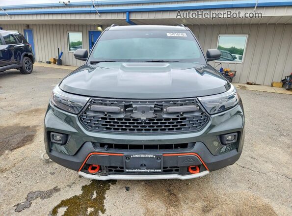 1FMSK8JH9NGA95545 2022 FORD FORD EXPLORER Серый Вид спереди