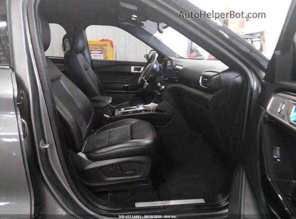 1FMSK8KH0PGB22875 2023 FORD EXPLORER Gray Widok wnętrza z przodu