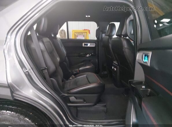 1FMSK8KH0PGB22875 2023 FORD EXPLORER Gray Widok naklejki z numerem VIN