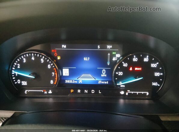 1FMSK8KH0PGB22875 2023 FORD EXPLORER Gray Widok tylnych siedzeń