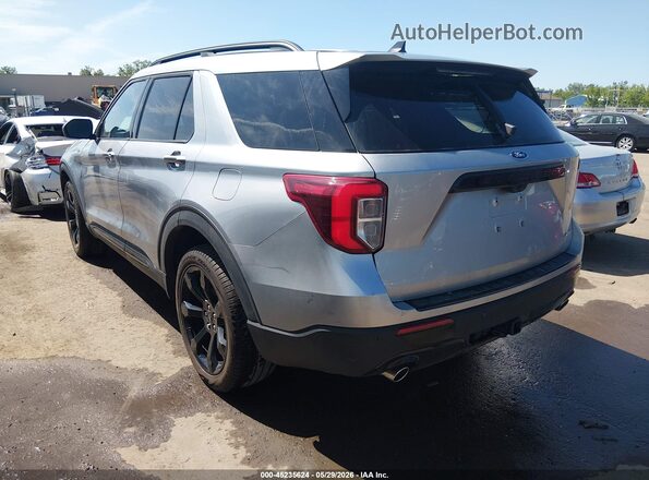 1FMSK8KH5RGA66290 2024 FORD EXPLORER Silver Tył lewy